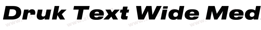 Druk Text Wide Mediu字体转换 Druk Text Wide Mediu字体转换